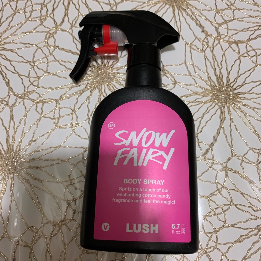 Lush Cosmetics Snow Fairy Body Spray NEW